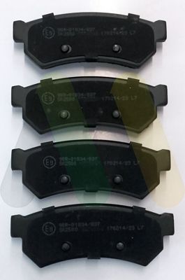 LVXL1827 MOTAQUIP Комплект тормозных колодок, дисковый тормоз