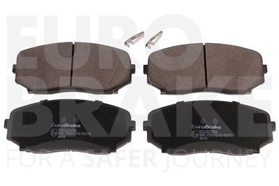 5502223256 EUROBRAKE Комплект тормозных колодок, дисковый тормоз