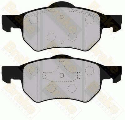 PA1310 Brake ENGINEERING Комплект тормозных колодок, дисковый тормоз