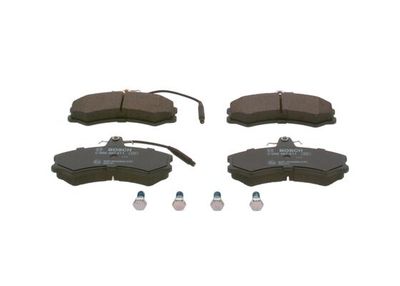 0986467411 BOSCH Комплект тормозных колодок, дисковый тормоз