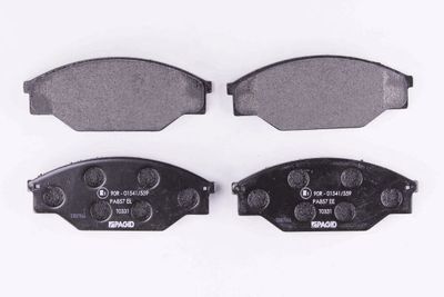 8DB355006121 HELLA PAGID Комплект тормозных колодок, дисковый тормоз