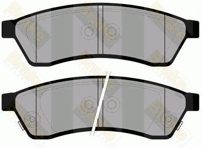 PA1840 Brake ENGINEERING Комплект тормозных колодок, дисковый тормоз