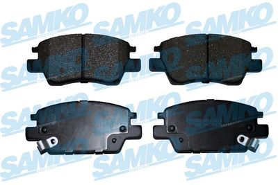 5SP2051 SAMKO Комплект тормозных колодок, дисковый тормоз
