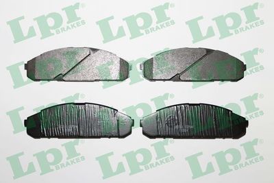 05P844 LPR Комплект тормозных колодок, дисковый тормоз