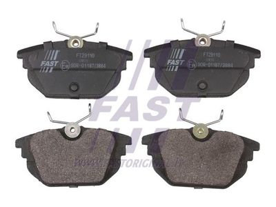 FT29110 FAST Комплект тормозных колодок, дисковый тормоз