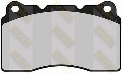 PA1629 Brake ENGINEERING Комплект тормозных колодок, дисковый тормоз