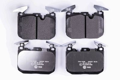 8DB355021271 HELLA PAGID Комплект тормозных колодок, дисковый тормоз