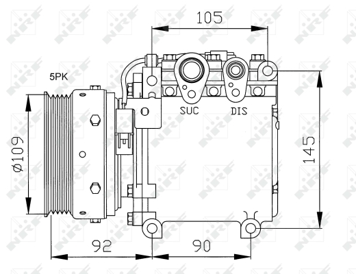 WG2159102 WILMINK GROUP Компрессор, кондиционер