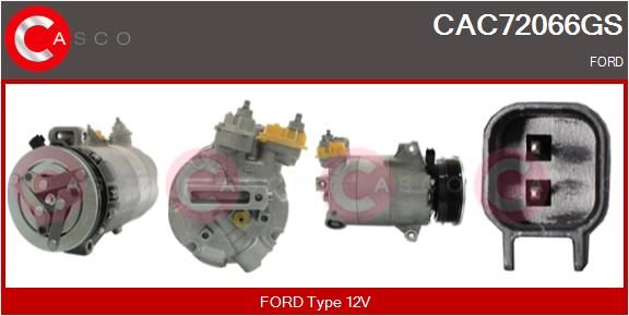 CAC72066GS CASCO Компрессор, кондиционер