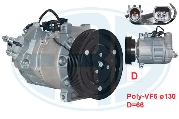 670088 ERA Компрессор, кондиционер