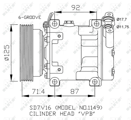 WG2159281 WILMINK GROUP Компрессор, кондиционер