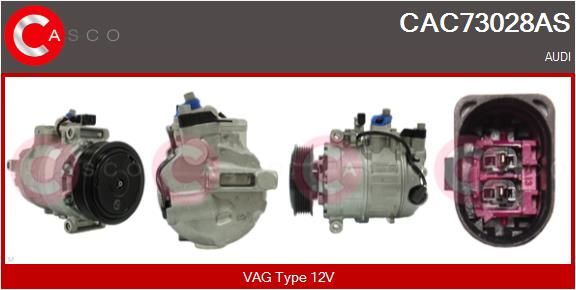 CAC73028AS CASCO Компрессор, кондиционер