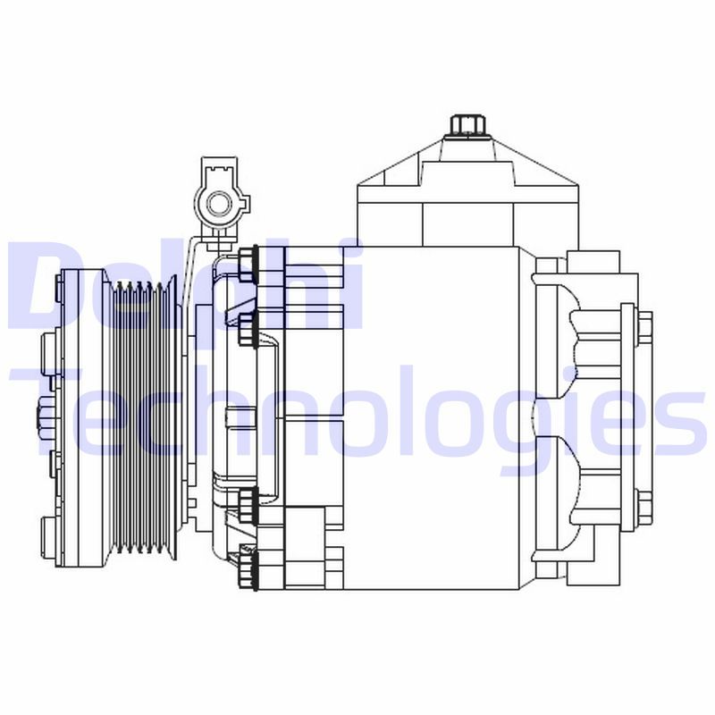 CS20525 DELPHI Компрессор, кондиционер