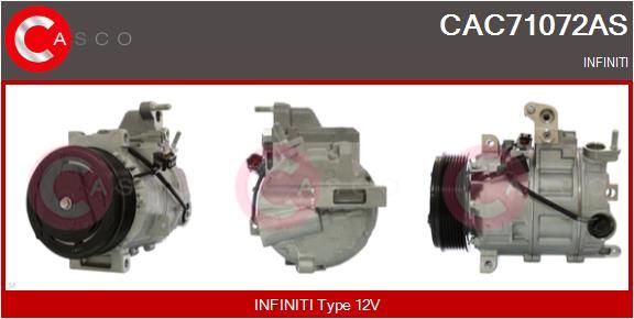 CAC71072AS CASCO Компрессор, кондиционер