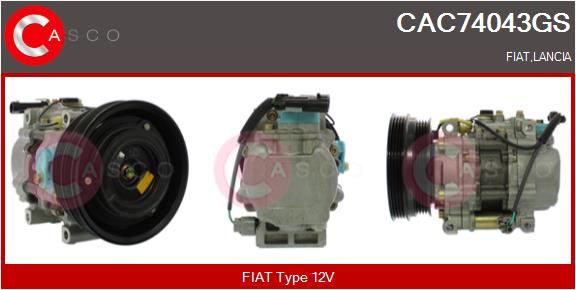 CAC74043GS CASCO Компрессор, кондиционер