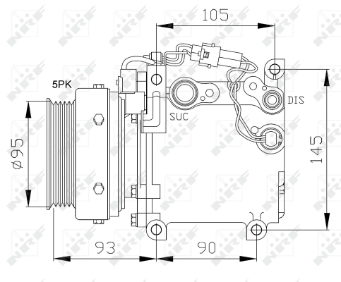 WG2159127 WILMINK GROUP Компрессор, кондиционер