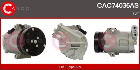 CAC74036AS CASCO Компрессор, кондиционер