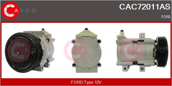 CAC72011AS CASCO Компрессор, кондиционер