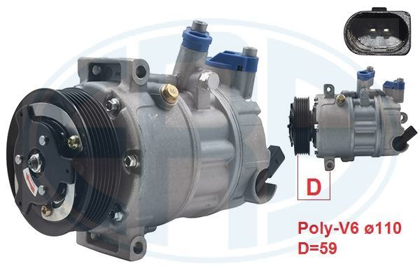 670001 ERA Компрессор, кондиционер