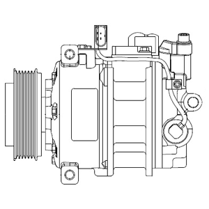 WG2039879 WILMINK GROUP Компрессор, кондиционер