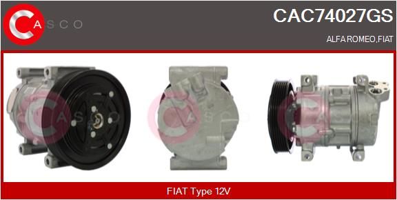 CAC74027GS CASCO Компрессор, кондиционер