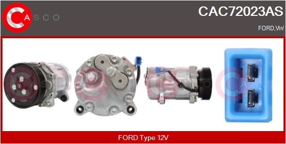 CAC72023AS CASCO Компрессор, кондиционер
