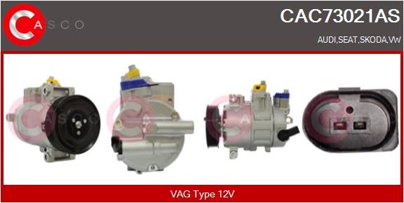 CAC73021AS CASCO Компрессор, кондиционер