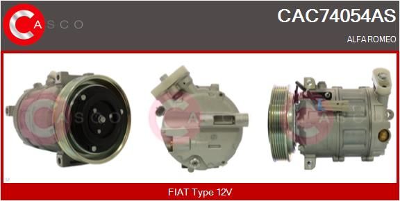 CAC74054AS CASCO Компрессор, кондиционер