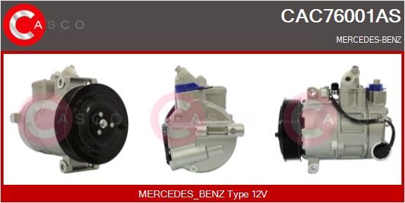 CAC76001AS CASCO Компрессор, кондиционер