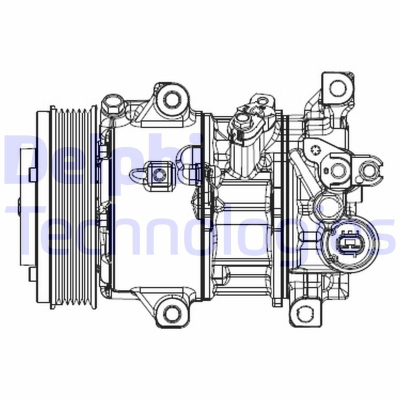 CS20537 DELPHI Компрессор, кондиционер