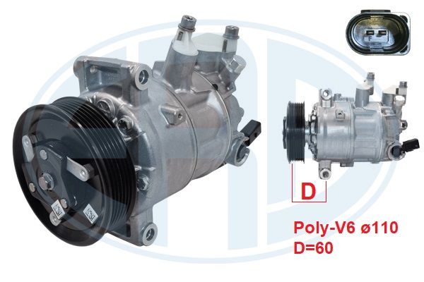 670182 ERA Компрессор, кондиционер