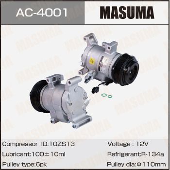 AC4001 MASUMA Компрессор, кондиционер