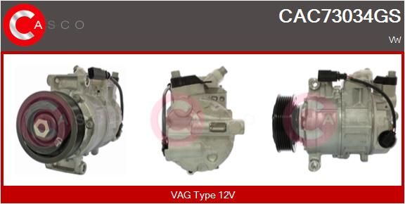 CAC73034GS CASCO Компрессор, кондиционер