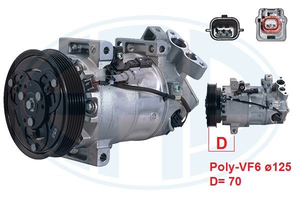 670179 ERA Компрессор, кондиционер