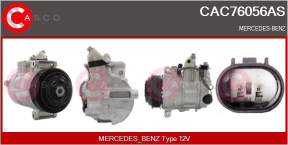 CAC76056AS CASCO Компрессор, кондиционер