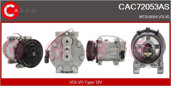 CAC72053AS CASCO Компрессор, кондиционер