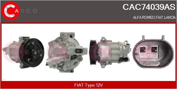 CAC74039AS CASCO Компрессор, кондиционер