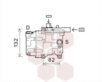 5300K583 VAN WEZEL Компрессор, кондиционер