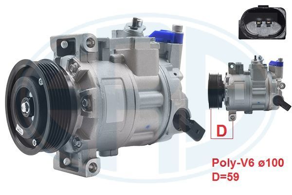 670024 ERA Компрессор, кондиционер
