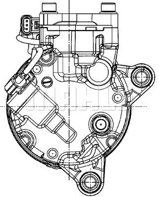 ACP599000P MAHLE Компрессор, кондиционер