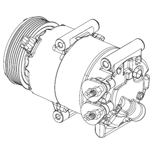 WG2039826 WILMINK GROUP Компрессор, кондиционер