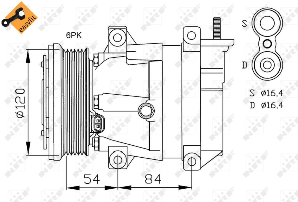 WG2159397 WILMINK GROUP Компрессор, кондиционер