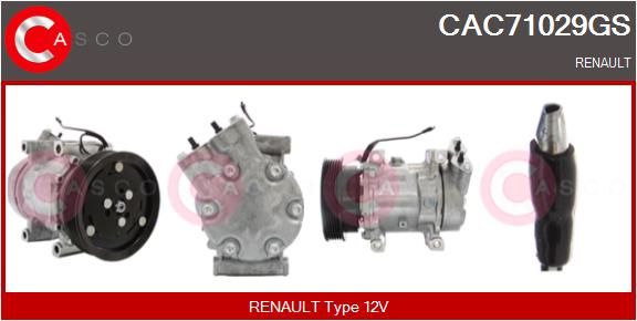 CAC71029GS CASCO Компрессор, кондиционер