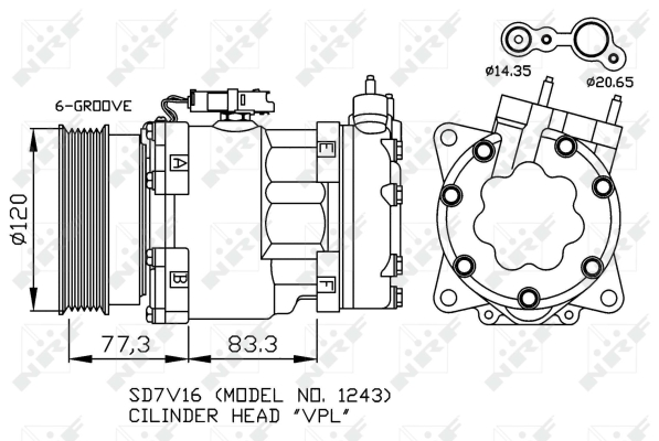 WG2159279 WILMINK GROUP Компрессор, кондиционер