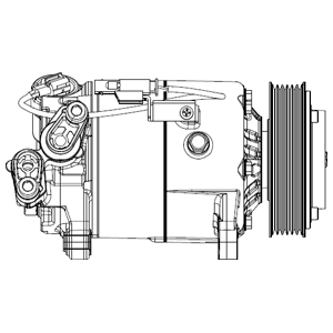 WG2039866 WILMINK GROUP Компрессор, кондиционер