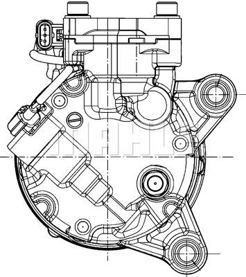 ACP598000P MAHLE Компрессор, кондиционер