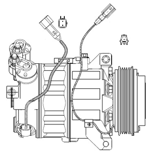 WG2039856 WILMINK GROUP Компрессор, кондиционер