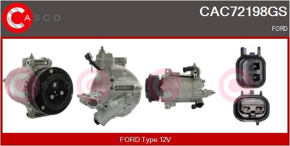 CAC72198GS CASCO Компрессор, кондиционер