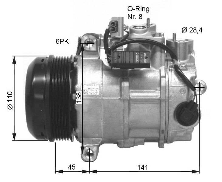 32676G NRF Компрессор, кондиционер