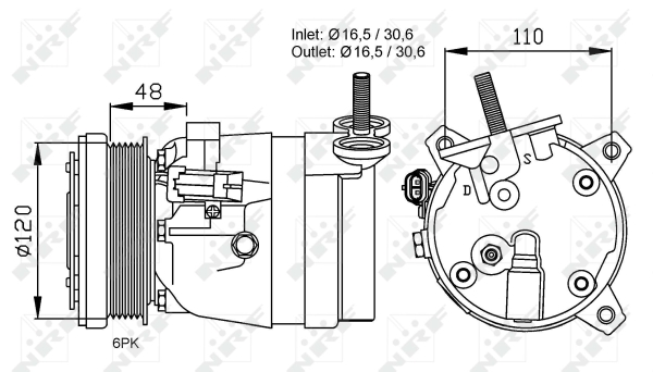 WG2159509 WILMINK GROUP Компрессор, кондиционер